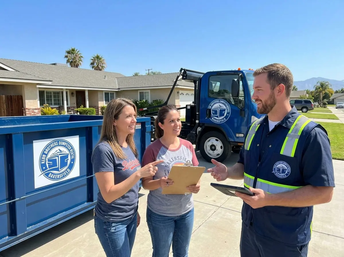 Dumpster rental service in Lamont, CA