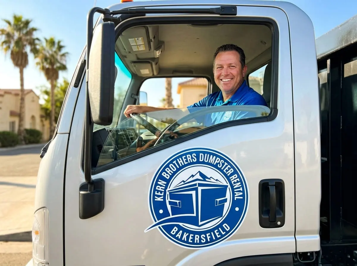 Dumpster rental service in Northwest Bakersfield, CA