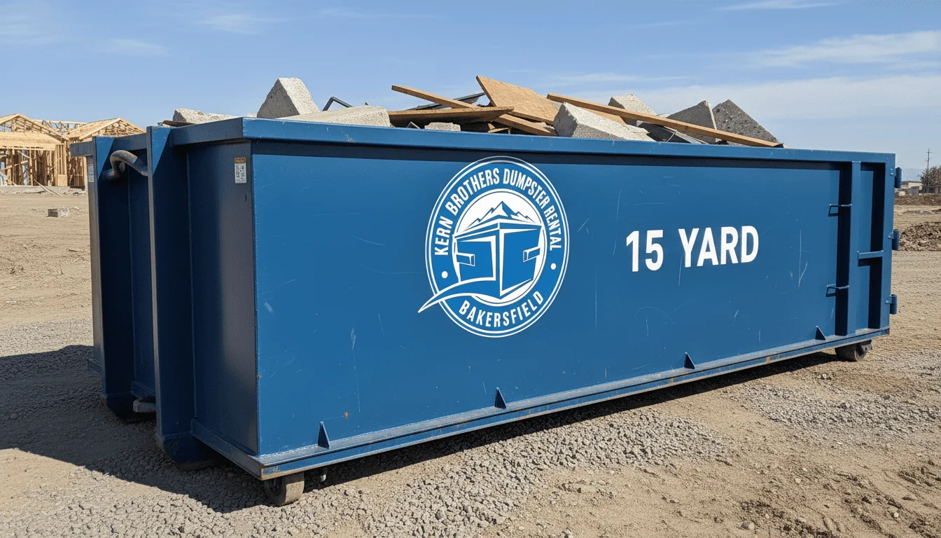 15-Yard Dumpster Rental Bakersfield-img