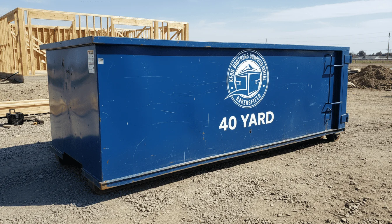 40-Yard Dumpster Rental Bakersfield-img