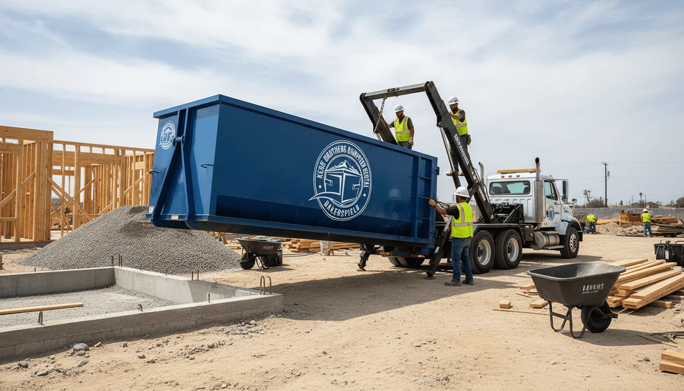 Construction Dumpster Rental Bakersfield CA-img