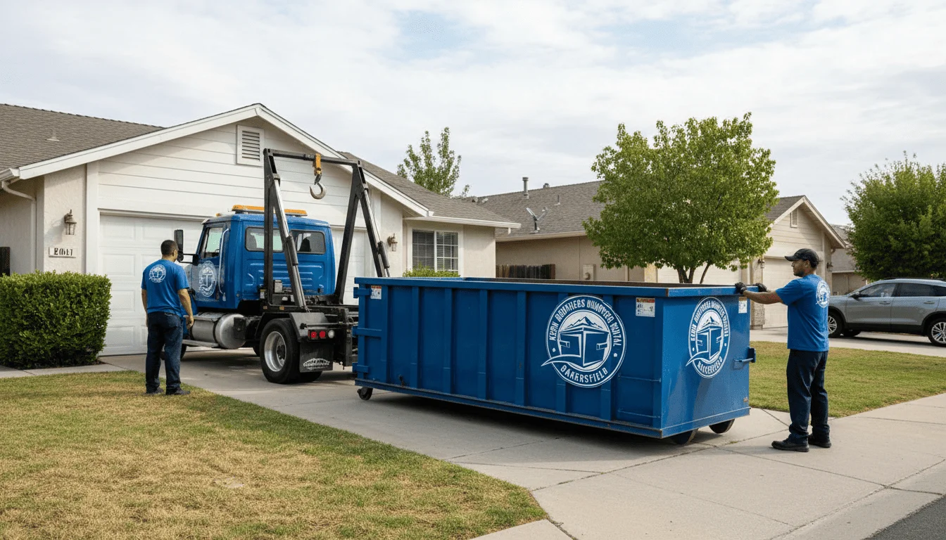 Residential Dumpster Rental Bakersfield CA-img
