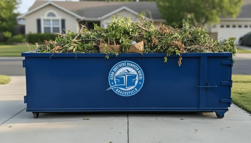 Yard Waste Dumpster Rental Bakersfield-img