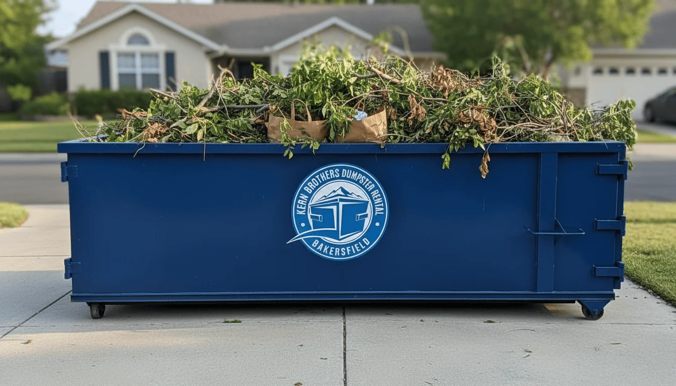 Yard Waste Dumpster Rental Bakersfield-img